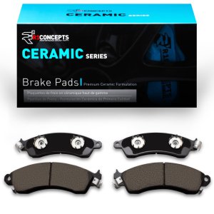 Chevrolet Corvette Brake Pads - Front - R1 Concepts - Ceramic - `85-`04